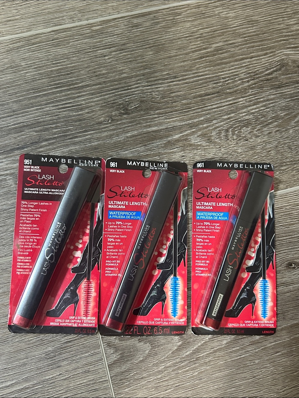 3X Maybelline Lash Stiletto Ultimate Length Waterproof Mascara 🦋 FIRM PRICE🦋